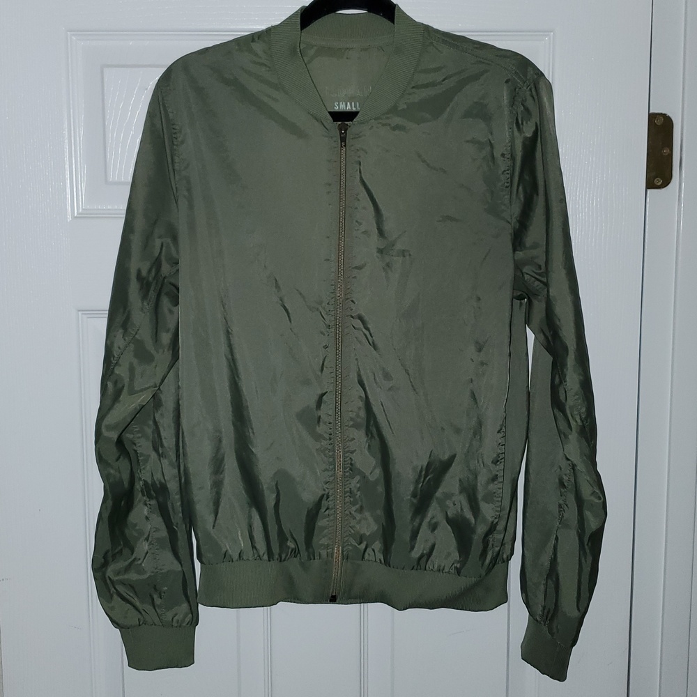 Wildfang Lightweight Bomber Jacket with Bold Back Graphic Women's Small - Picture 2 of 5